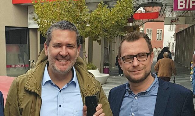 Die Stadträte Markus Tod (li.) und Clemens Zinnbauer (re.) werden in Traiskirchen als mögliche Bürgermeister-Nachfolger gehandelt. | Foto: Stadtgemeinde Traiskirchen