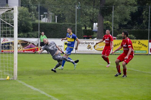 Johannes Horvath köpfte zum 4:1 für Hodis ein (67.).