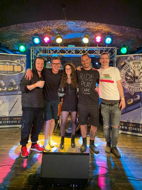 Die Feldbacher Band Scarstory gewann den ON STAGE Bandcontest 2023 in Gleisdorf. | Foto: Kathi Winkler