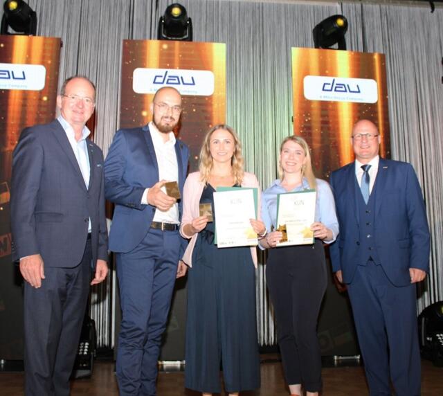 Bei der Ehrung von "Stars of Styria" in Köflach stand die Firma DAU auch im Mittelpunkt. | Foto: Lederer