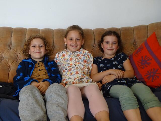 Samuel Thalhammer, Leyla Wimbauer und Arelia Wagner | Foto: Simon Glösl