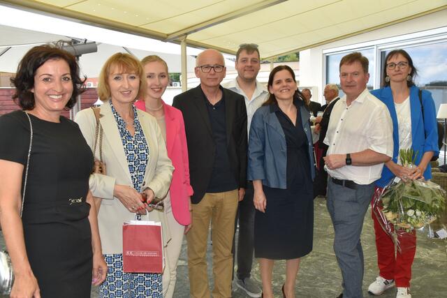 Zahlreiche ORF Burgenland-Kollegen waren bei der Hochzeit mit dabei. | Foto: Michael Strini