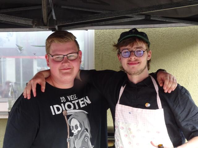 Florian Fangmeyer und Valentin Dowalil | Foto: Simon Glösl