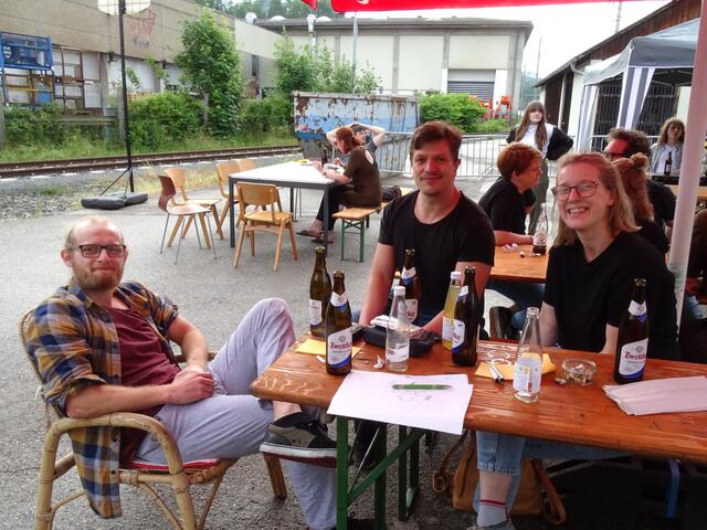 Bernhard Riegler, Harald Daller und Anna Riegler | Foto: Simon Glösl