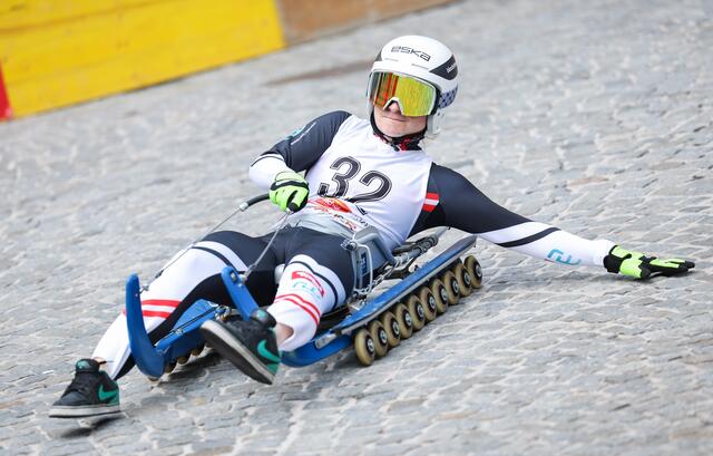 Tina Unterberger holte den Titel im Doppel und Rang zwei im Einzel. | Foto: Sport Austria/GEPA Pictures