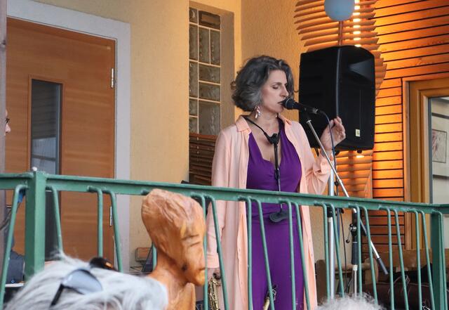 Sängerin und Saxophonistin: Daniela Krammer | Foto: Ingrid Seifert