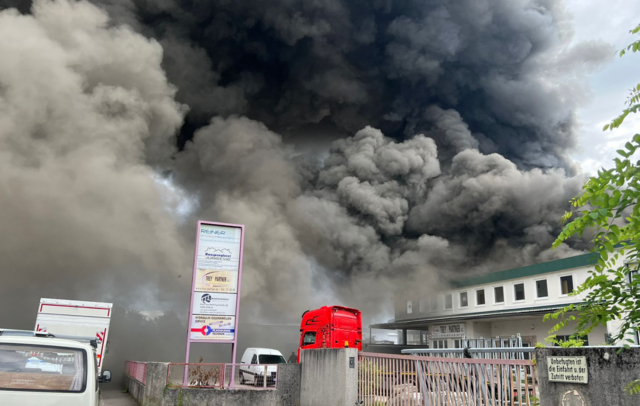 Starke Rauchentwicklung | Foto: Stadt Villach