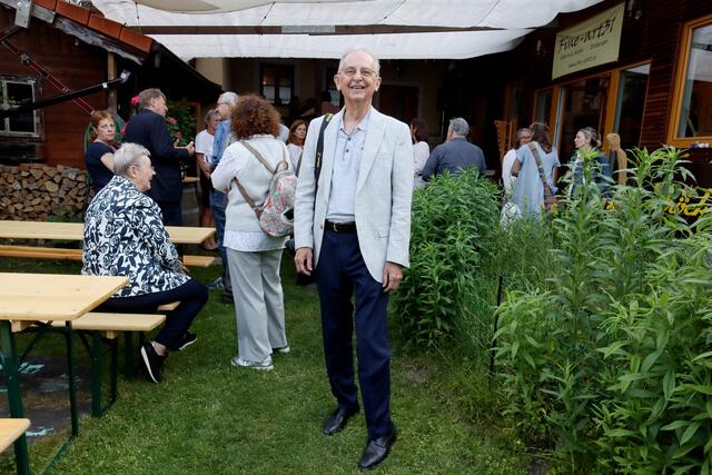 Oskar Schillhart Obmann vom Fotoclub Langenzersdorf | Foto: Ingrid Seifert