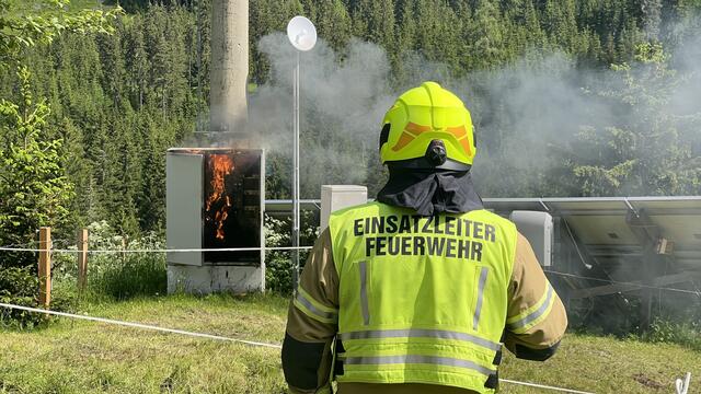 Beim Feuerwehreinsatz in Penk (Tamsweg, Sauerfeld), 11. Juni 2023. | Foto: Freiwillige Feuerwehr Tamsweg