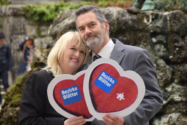 Emma und Franz Sommeregger haben sich auf meinbezirk.at kennengelernt. | Foto: Angelika Pehab