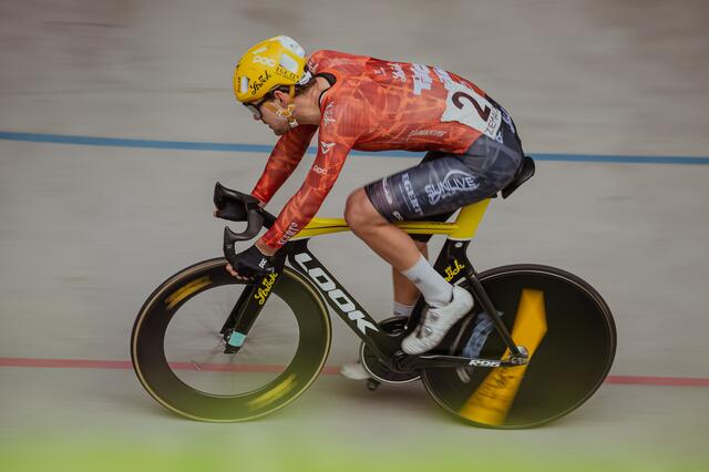 Tim Wafler feierte eine erfolgreiche Rückkehr auf die Bahn.  | Foto: Wafler