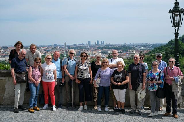 Der ersten Absolventen der HAK Waidhofen in Prag. | Foto: privat