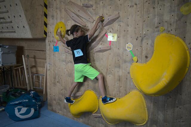 Großen Anklang fand der erste SpidersCup in der Boulderhalle in Leibnitz. | Foto: Alpenverein