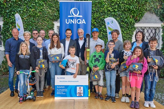 Das Abschlussfest fand in Gmünd statt. Es gab Eis, Geschenke und lobende Worte für die Klimastars. 