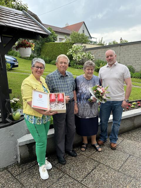 Seit 65. Jahren ist das Paar unzertrennlich | Foto: Gemeinde Sigleß