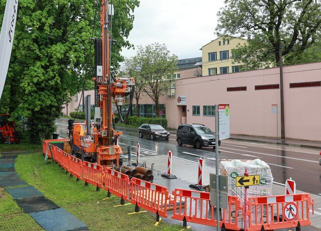 Aufgrund der Bodenerkundungen am Rudolfskai kann es zu Verzögerungen im Straßenverkehr kommen.  | Foto: S-LINK