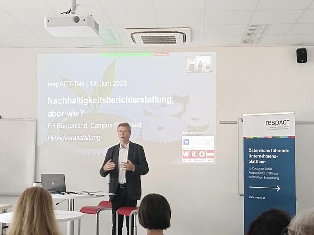 Christian Strasser respACT Landeskoordinator Burgenland &amp; Geschäftsführer PET-to-PET GmbH