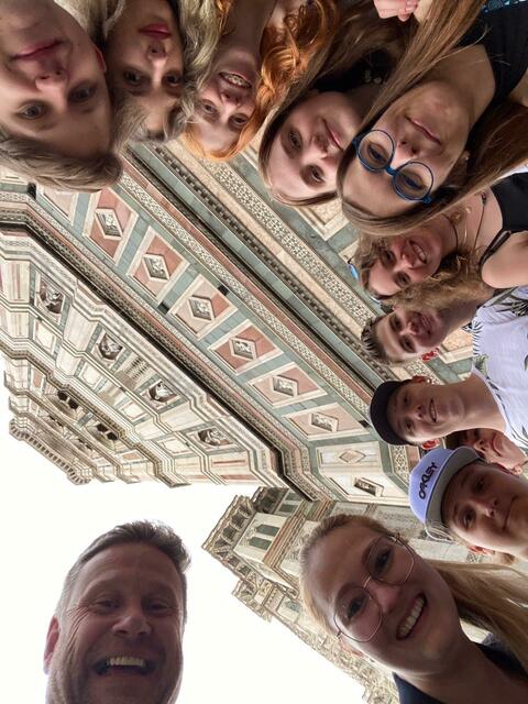 Bei der Reise nach Florenz lernten die Fachschüler für Kunsthandwerk und Design vieles über die beeindruckende Architektur Italiens kennen. | Foto: Fachschule für Kunsthandwerk und Design