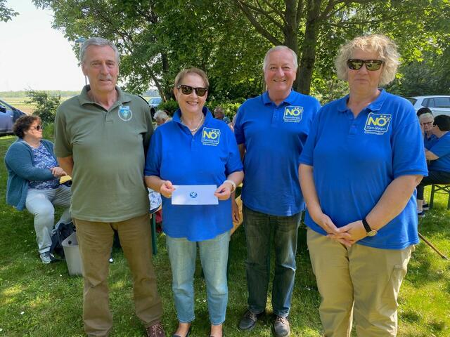 Josef Barelli, Maria-Luise Barelli, Johann Reckendorfer und Helga Ebner  | Foto: Ebner