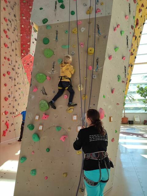 Kletterhalle in Weinburg | Foto: Martina Schweller