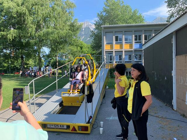 Die "gelben Engel" des ÖAMTC waren ebenfalls mit von der Partie. | Foto: VS Neuarzl 