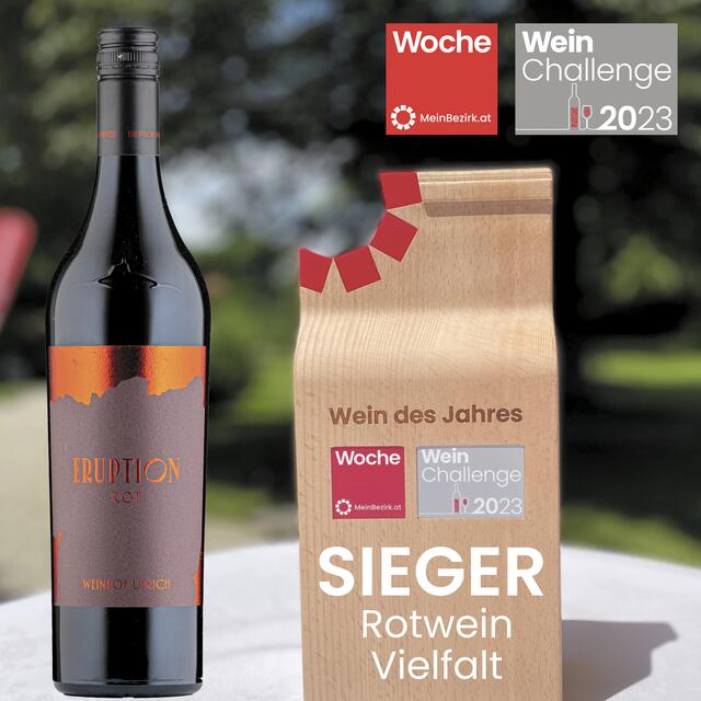 Sieger in der Kategorie Rotwein Vielfalt: Weinhof Ulrich, Zweigelt Eruption trocken | Foto: Michaela Lorber