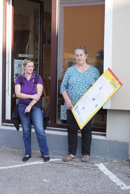 Verena Draxler und GGR Anke Diekmeyer