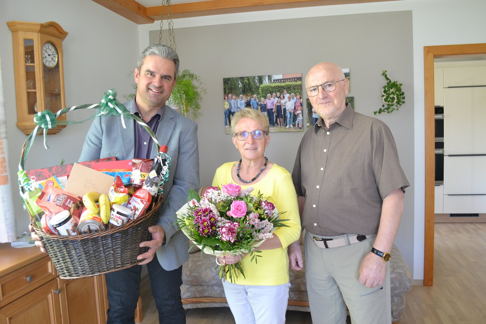 GroßRadischen Goldene Hochzeit von Ehepaar Schlosser Gmünd