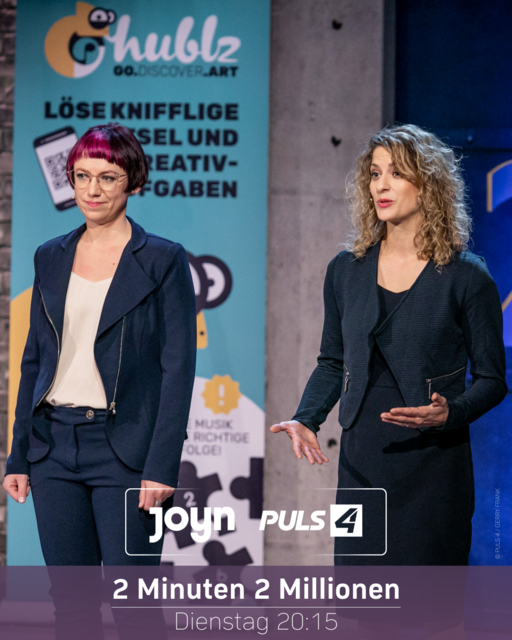 Den Auftritt bei in der TV-Show „2 Minuten 2 Millionen“ sahen die Gründer als einmalige Gelegenheit. | Foto: PULS 4/Gerry Frank