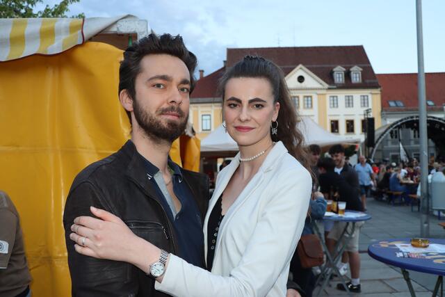 Christopher Polesnig und Viktoria Gloria Koberer | Foto: Christopher Polesnig