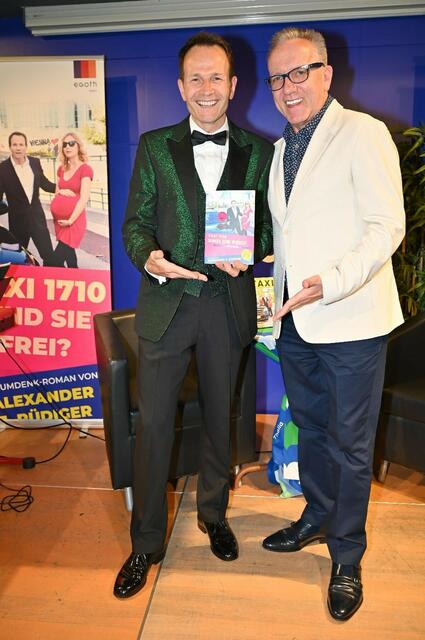 Alexander J. Rüdiger mit Rudi Kaske | Foto: Manfred Sebek