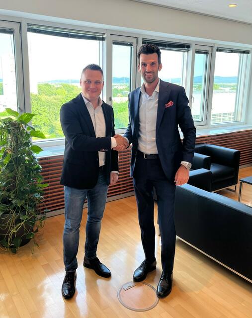 LAbg. Andreas Bors freut sich auf die Zusammenarbeit mit LH-Stellvertreter und Sportlandesrat Udo Landbauer. | Foto: FPÖ NÖ