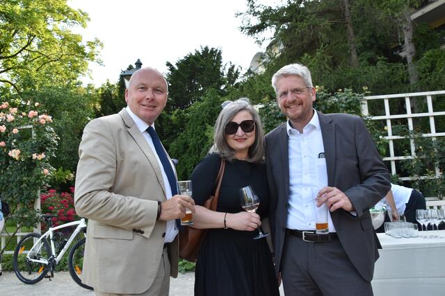 Peter Koczan, Gertraud Auinger-Oberzaucher, Peter Preitler. | Foto: Preineder