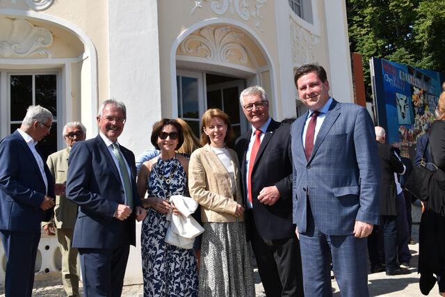 Karl Wilfing, Erna Koprax, Verena Sonnleitner, Christoph Kainz, Stefan Szirucsek. | Foto: Preineder
