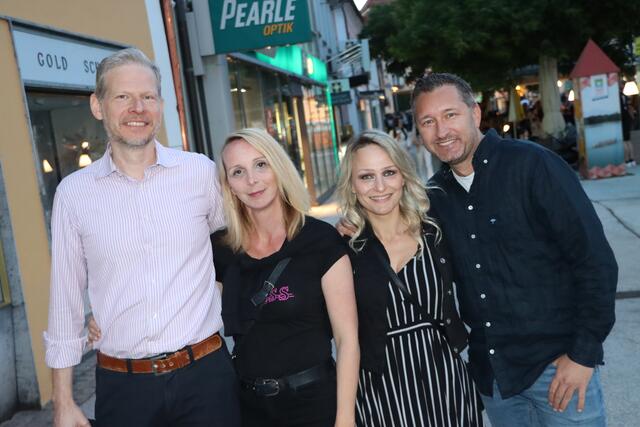 Günther und Katja Zikulnig, Simone Tschreschnig und Tobias Burtscher | Foto: Christopher Polesnig