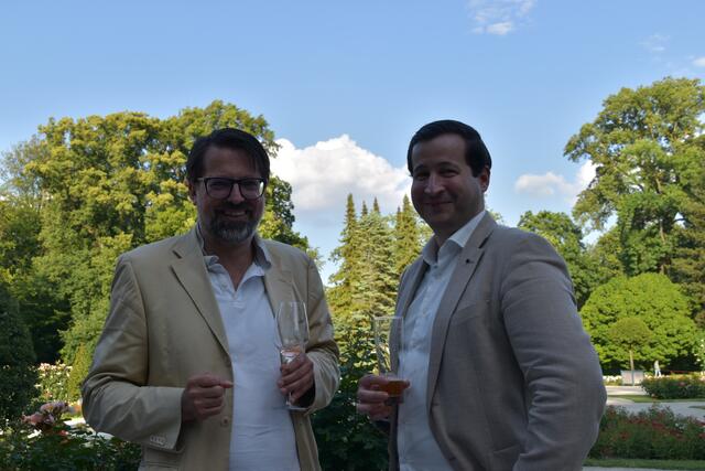 Herwig Troyer und Dávid Huszti. | Foto: Preineder