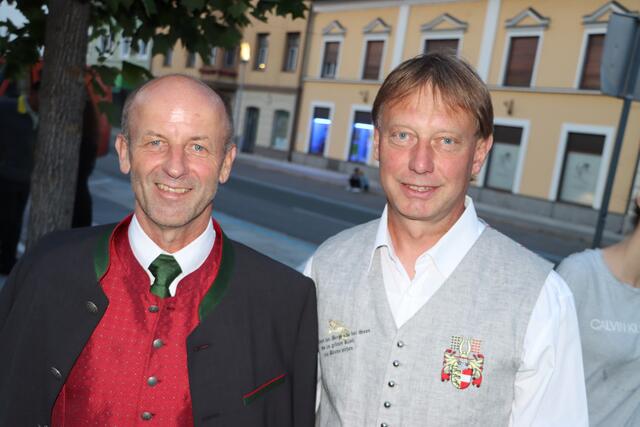 Valentin Streicher und Hellfried Miklau | Foto: Christopher Polesnig