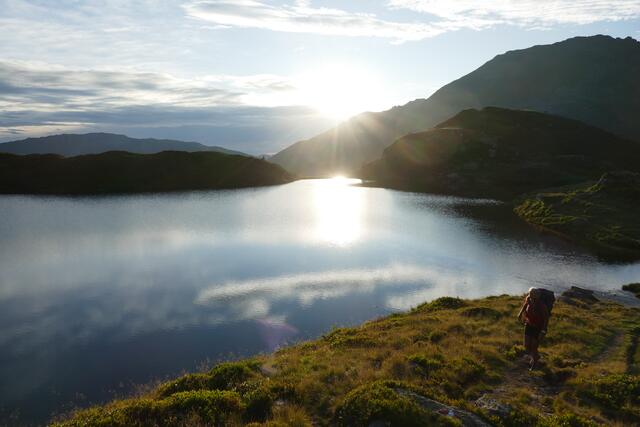 Morgenstimmund am Wildalmsee.  | Foto: Thomas Neuhold
