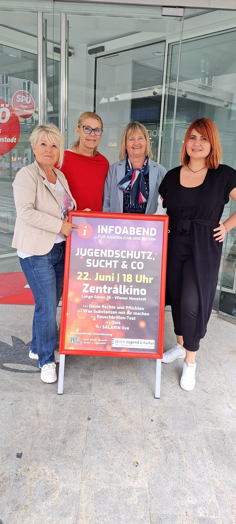 Jugendschutz, Sucht &amp; Co: Infoabend der SPÖ-Frauen für Jugendliche und ...