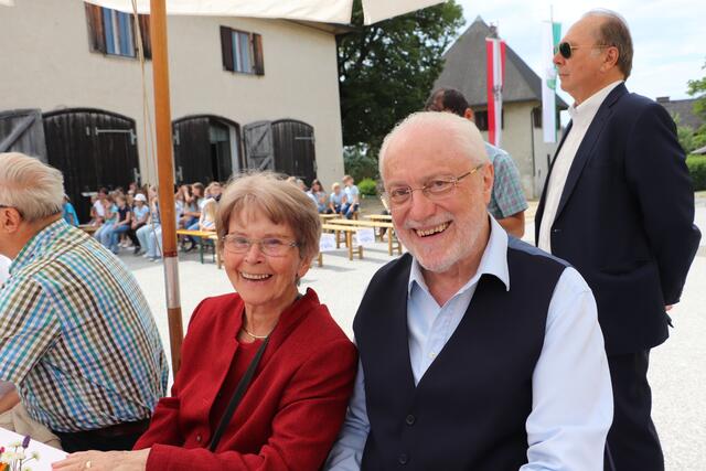 Volksmusikpionier Prof. Sepp Strunz und Dr. Christine Heckel | Foto: Edith Ertl