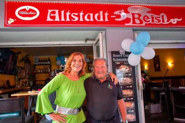 Gaby Balantitsch und Franz Wicher