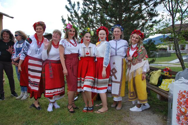 Auch Ukrainische Volksmusik war auf den Saitenstrassen vertreten. | Foto: Königer