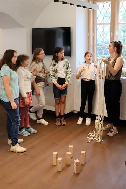 Beim Auflockerungsspiel war Zusammenarbeit gefragt | Foto: Gerhard Langmann