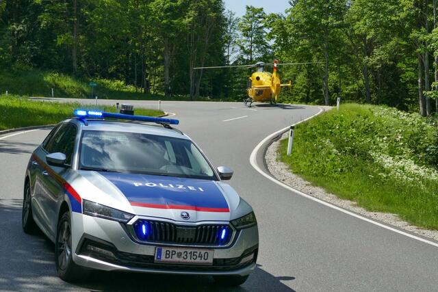 Zwei Motorradlenker verletzten sich bei Unfällen in Puchenstuben und Gaming.