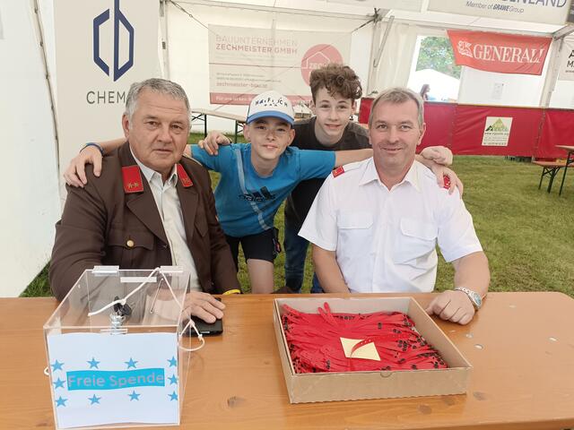 Walter, Nico, Jan und Hannes