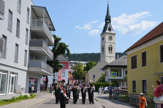 Umzug der Stadtkapelle Spittal