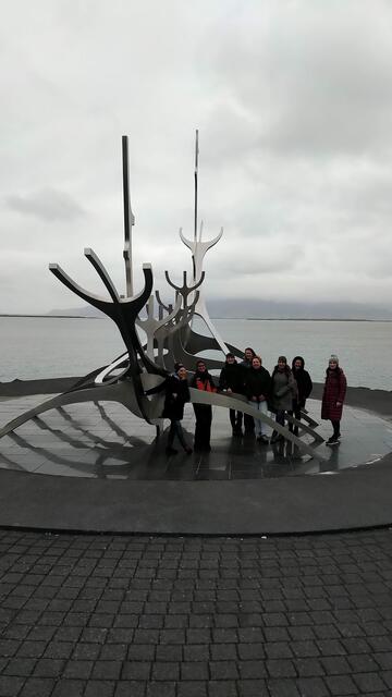 "Sun Voyger" reykjavik, Iceland ERASMUS+ project team LeMOON | Foto: Tatjana Christelbauer