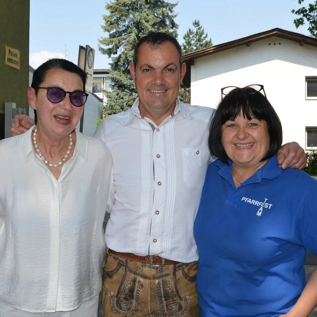 Irmi Linder, Markus Unterguggenberger und Martha Zechner