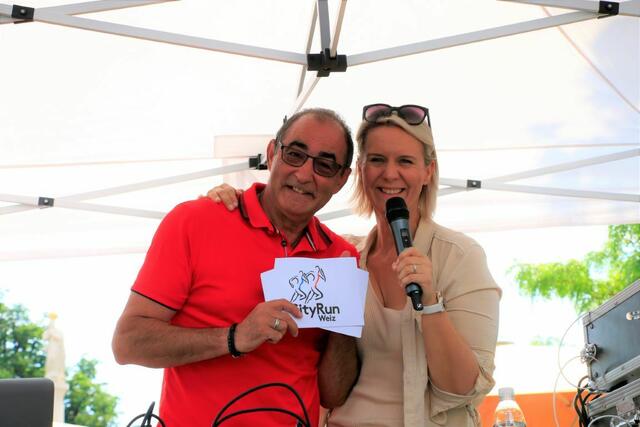 Moderatoren Team Peter Bauregger und Simone Koren-Wallis | Foto: Maria Martinelli