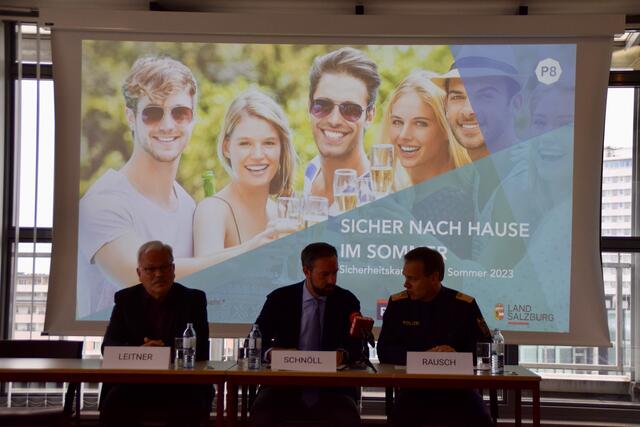 Pressekonferenz zur Sicherheitskampagne "Sicher nach Hause im Sommer". | Foto: Carmen Kurcz